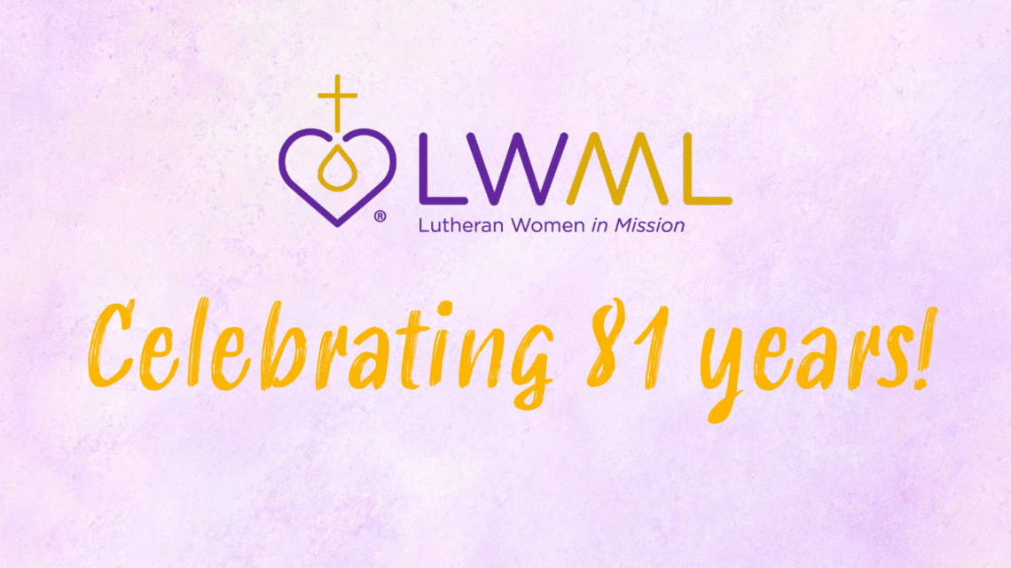 This Sunday is LWML Sunday Epiphany Lutheran Church & School